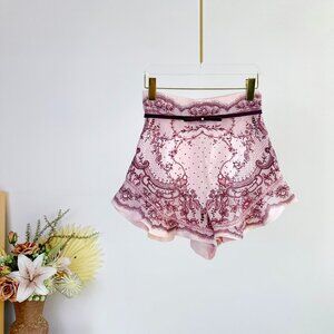 𝒁𝒊𝒎𝒎𝒆𝒓𝒎𝒂𝒏𝒏 CRUSH flat front ruffle shorts